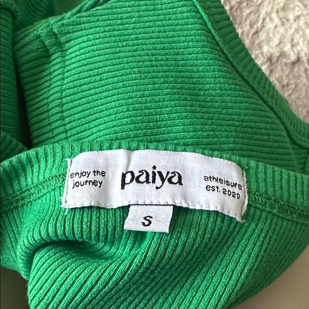 Emerald Ribbed Bralette - Picture 4 of 4